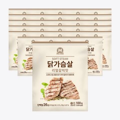 미트리 소프트 스팀 닭가슴살 리얼갈릭, 100g, 30팩