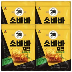 고메 소바바치킨 소이허니 봉, 4개, 650g