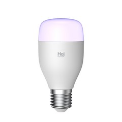헤이홈 스마트 LED 전구 화이트, 컬러(색상밝기조절), 1개