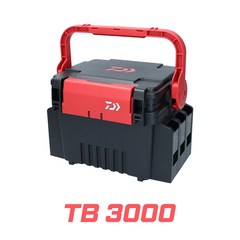 한국다이와정품 태클 박스 TB3000 블랙/레드