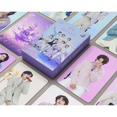 BTS 포카 지민 방탄소년단포카 패키지 포토카드 BTS포토카드 방탄소년단 뷔 CARD, 06 스타일 55장 10주년