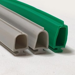 개미상회강화도어 유리문용 손보호대 고무만 길이+색상 선택가능, A-500/녹색/1980mm