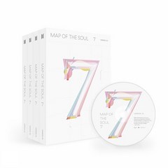 [방탄소년단] MAP OF THE SOUL 7 4종 세트, 앨범 4종(A~D버전) 포스터미포함
