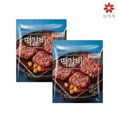 브랜드없음 피코크 떡갈비 450g X 2봉, 2개