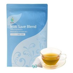 AMOMA 밀크 세이브 블렌드 0.07 온스 (2 g) 30 티백 카페인 함유 허브티 무첨가 모유 수유 과도한 일본 직배송 1582531, 2.0グラム (x 30)