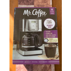 Mr. Coffee JWX31 12컵 프로그래밍 가능 커피메이커(공장 밀봉)