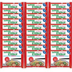 Sapporo Ichiban Noodle Ramen Instant Bag Original 3.5 Ounce (Pack of 30) 삿포로 이치 반면라면 인스턴트 백 오리지널 9, 1개