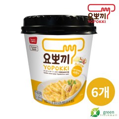 요뽀끼 어니언버터떡볶이 120g 6개