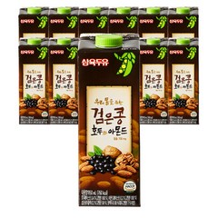 삼육두유 검은콩 호두와 아몬드 950ml x 12팩입 세트, 12개