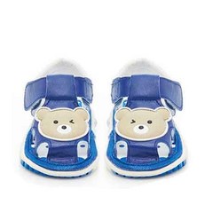 윙크곰돌이 삑삑이신발 아동샌들 유아신발 보행기 베이비신발 가벼운 소리신발