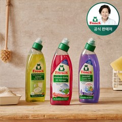 독일 프로쉬 변기세정제 750ml_라벤더3개, 750ml, 3개