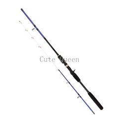 근해선낚싯대 큐트퀸 백과자낚시 30호 주꾸미오징어낚시백과자낚시 전용스틱a-825-1, 블루 보트 막대 손잡이, 1.8 m
