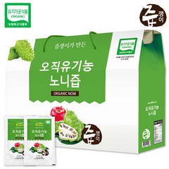 즙쟁이 오직 유기농 노니즙 1박스 30포, 단품없음