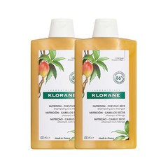 클로란 샴푸 400ml 더블 5종(퀴닌피오니망고아쿠아민트시트러스)중 택1, 망고샴푸 400ml 2입, 1개