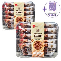 삼립 오븐에 구운 호두파이 400G(40GX10) X 2BOX (총 20개입) + 더메이런 알콜티슈, 40g, 8개