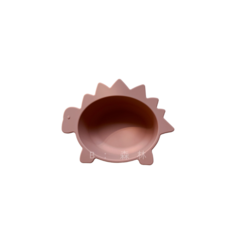 유아동식기 아기 유아 식기 보조 리우드 플레이트 모음 실리콘 다이노 볼, A 핑크 공룡 그릇