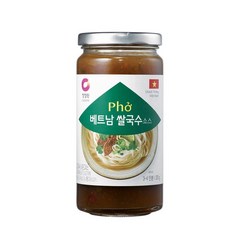 청정원 베트남 쌀국수 소스370gX4, 단품