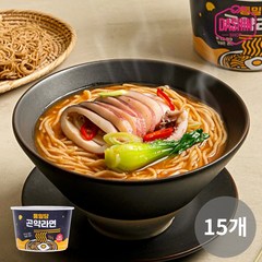 [다신샵] 통밀당 저탄수 곤약라면 110g / 얼큰 해물라면 사발면, 15개