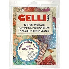 Gelli Arts 20.3x25.4cm(8x10인치) 젤 프린팅 플레이트 4415098638, 9 x 12-inch, 1개
