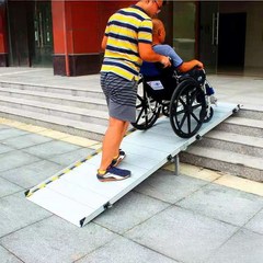 휠체어리프트 장애인 마비 경사로 계단 접이식 간호, A. 좌우폴딩가능, 1개