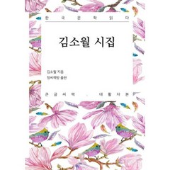 김소월 시집 (큰글씨책)