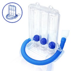 협성메디칼 인스파이로메타 폐활량계 재호흡기 25개 1박스 (호기측정기/폐흡입측정기/inspirometer), 1개