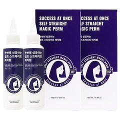 한번에 성공하는 셀프 스트레이트 매직펌, 150ml, 2개