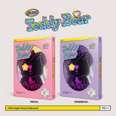 STAYC (스테이씨) - 싱글 4집 : Teddy Bear 2종세트 새제품, 디지팩 시은, 지관통에 담은 포토북 포스터 2종세트
