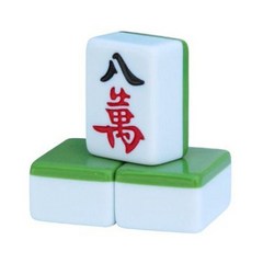 [현호중국슈퍼] 중국마쟝 중국 전통 마작 패 세트 명절 게임 놀이 40#, 혼합색상