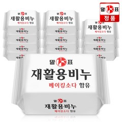 말표 재활용 세탁비누, 400g, 12개