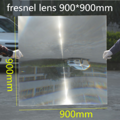 대형 Suqare 모양 프레넬 렌즈 900x900mm 초점 거리 에너지 판매, 한개옵션0