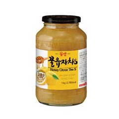 꽃샘 꿀 유자차 1kg / 전통차 과일청 액상차 홈카페 에이드, 1개, 1개