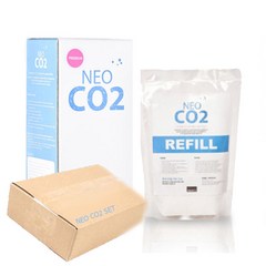 아쿠아리오 프리미엄 네오 NEO CO2 이탄발생기 + 리필, 1세트