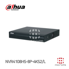 8채널 CCTV 녹화기 800만 NVR4108HS-8P-4KS2/L HDD미포함 다후아T