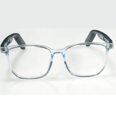 VKKN 블루투스 스마트 안경 무선 이어폰 오디오 스피커 렌즈 광학 안경 스마트 방수 음악 블루투스 안경 선글라스, E60
