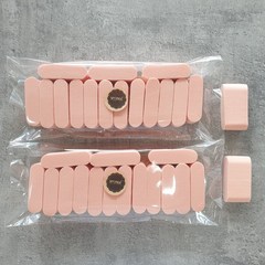스펀지팝 하이드로 스펀지, 핑크베이지, 30개