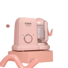 독일제 베이비무브 Rusch 만능 이유식 마스터기 제조기 찜기 믹서기 요리용품 2in1 조리기 A-008, 핑크