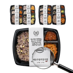 가치올림 국내산 식재료로 만든 건강 저염 저당 저염식 저나트륨 수제 도시락, 250g, 14팩