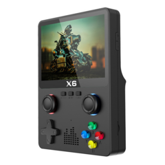 Chen 휴대용 레트로 게임기 미니게임기 개인휴대용게임기, X6psp블랙