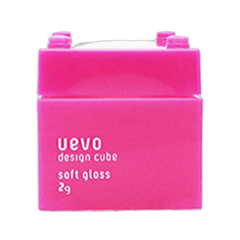 데미 우에보 디자인 큐브 소프트 글로스 왁스 핑크 80g 1021456, 3개