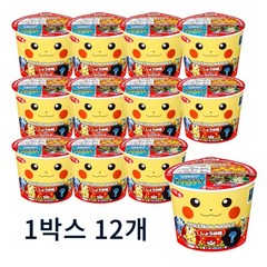 포켓몬누들 1BOX 12개입 2종 택1, 쇼유맛