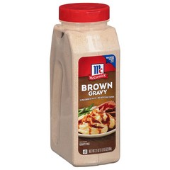 McCormick 맥코믹 브라운 그레이비 믹스 Brown Gravy Mix 21oz(595g), 1. 브라운 그레이비(Brown Gravy), 1개, 595g