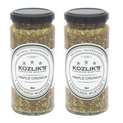 미국 발송 코즐릭스 트리플 크런치 머스타드 8oz(226g) X 2개 Kozliks Triple Crunch Mustard, 226g