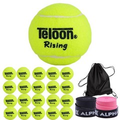 액티브한 퍼펙트볼 Teloon 테니스 공 20Pcs 2Pcs 간편한운동 연습구, 20 Balls