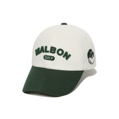 [국내매장판]말본 골프 모자 배색 포인트 캡 GREEN 그린 M3143PCP03GRN