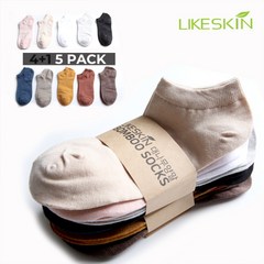 [LIKESKIN] 라이크스킨 4+1 5pack 대나무 발목 양말