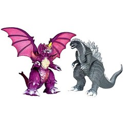 TwCare Set of 2 Godzilla Legendary Fire Shin Figure Fl아미ng King The Monsters Toys Movable Joints Bu, Godzilla Ultima-destoroyah
