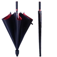 SUOSER 대형 장우산 골프 우산 자동 우산 방수 커버 바람막이 내구성 청우 겸용 우산