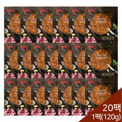 [하영이네수제떡갈비] 전주맛집 매콤 수제 떡갈비 (120g x 20팩), 20개, 120g