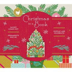 [부케북] Christmas in a Book (Uplifting Editions):Jacket Comes Off. Ornaments Pop Up. Display and ..., Harry N Abrams, English, 9781419739026